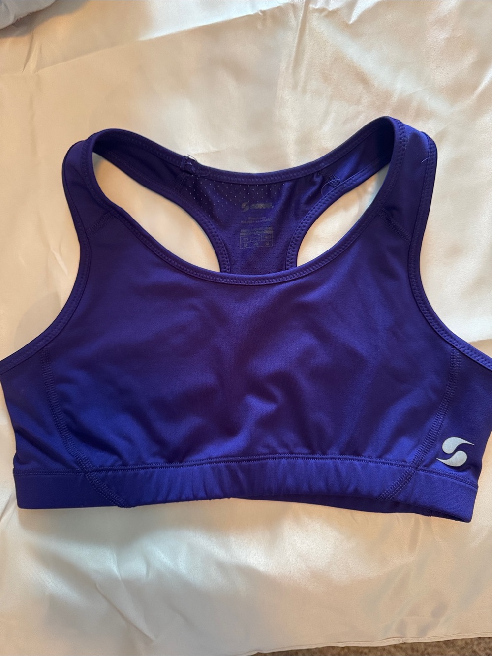 Girls Purple Sports Bra - Performance Support